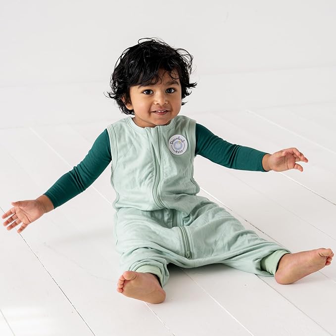 Dreamland Baby Toddler Sleep Sack with Feet, 1.0 TOG Temperature Rating - Ultra Soft Viscose Wearable, Breathable