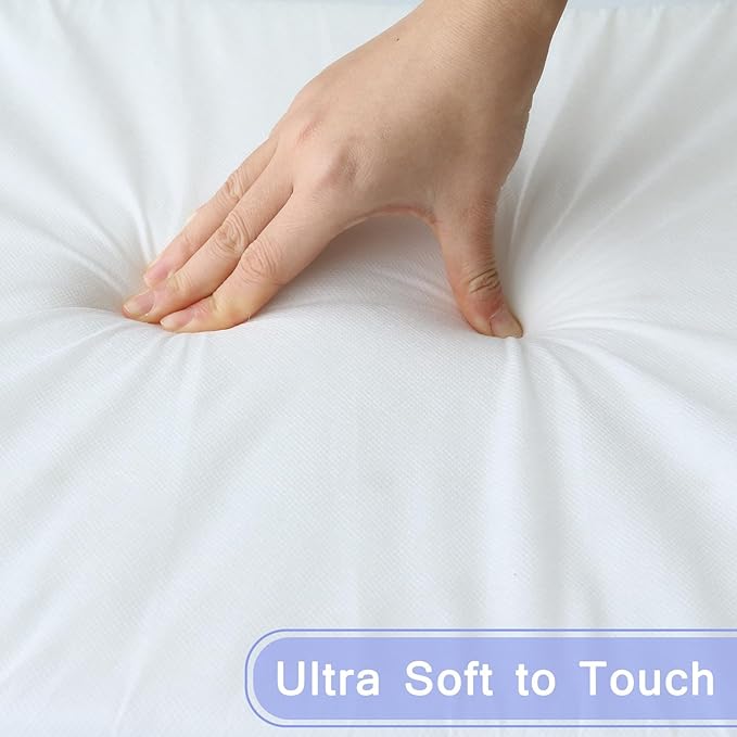 Baby Bassinet Mattress Pad 18" x 32" x 1", Waterproof Replacement Pad with Removable & Washable Mattress Cover
