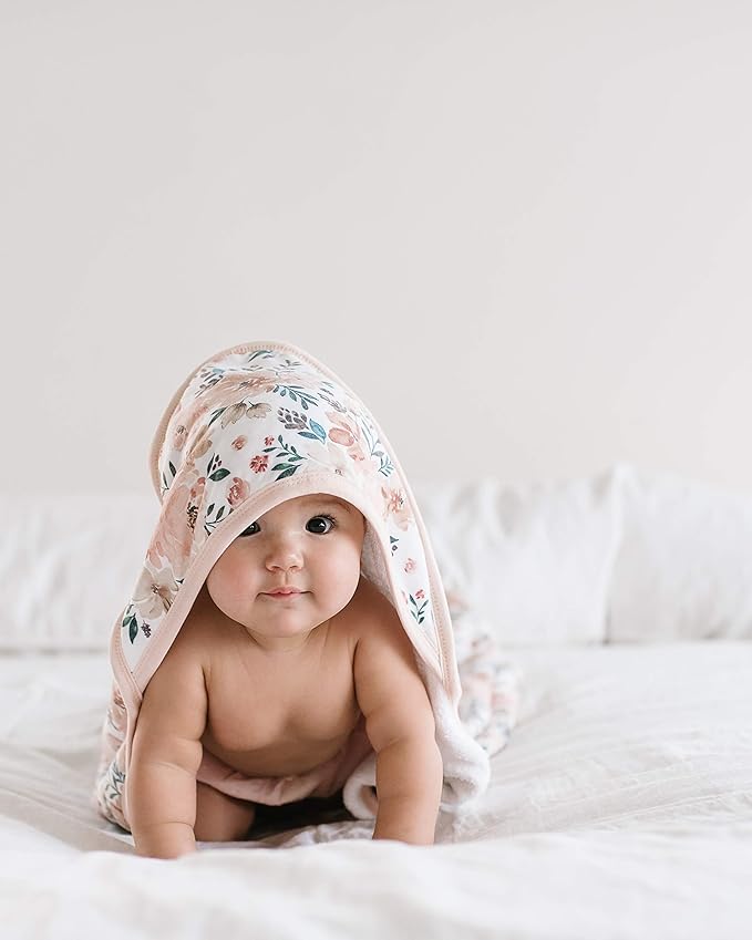 Copper Pearl Hooded Bath Towels Premium Knit/Terry Cloth Baby Towels with Hood, Pockets, and Cool Designs - Great to Gift and Make Bath Time Fun - Baby Bath Towel, Autumn