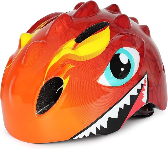 VICTGOAL Toddler Kids Bike Helmet Lightweight 3D Children Bicycle Helmet for Boys and Girls Age 3-8 for Multi-Sport Scooter Cycling Skating