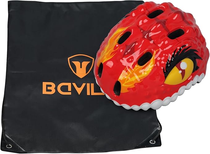 Toddler Kids Bike Helmet,3D Dinosaur Helmets for Boys Girls Infant/Baby to Children 1/2/3/4/5/6/7/8 Years Old Lightweight Adjustable Multi-Sports Bicycle Scooter Skateboard Skating Cycling