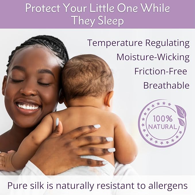 Mulberry Park 19 Momme Silk Pillowcase for Kids & Toddlers - Prevents Bed Head & Frizz, Gentle on Delicate Skin & Hair - Grade 6A Pure Mulberry Silk - 13" x 19" / Lullaby Pink