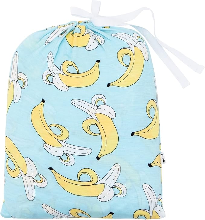 Little Sleepies Baby Crib Sheets, Buttery Soft Viscose from Bamboo Crib Sheets for Boys & Girls, Toddler Bed Sheet, Standard Crib Mattress Sheet, Super Stretchy & Elasticized (Bananas)