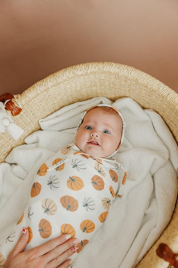 Copper Pearl Baby Swaddle Blanket - Premium Knit Baby Blanket, Large Soft Stretchy Receiving Blankets for Baby Boy and Girl, Swaddles for Newborn, Infant, and Toddler (Karver)