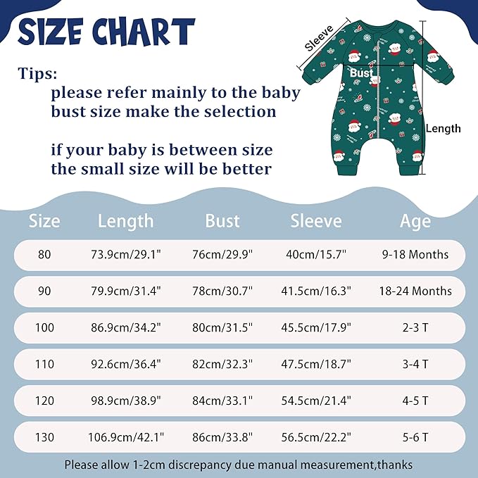 MICHLEY Toddler Flannel Sleeping Sack with Feet,Long Sleeve Baby Sleeping Bag 3-Way Zipper Super Warm Wearable Blankets