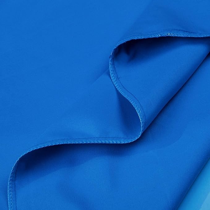 FLXXIE 2 Pack Microfiber Fitted Crib Sheets, Super Soft and Cozy Toddler Fitted Sheets for Standard Crib and Toddler Mattresses, 28x52, Royal Blue