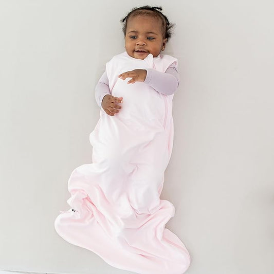 KYTE BABY Unisex Sleep Bag for Babies and Toddlers, 97% Rayon Made From Bamboo, 3% Spandex, 0.5 Tog (Small, Sakura)