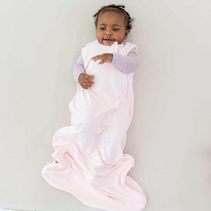 KYTE BABY Unisex Sleep Bag for Babies and Toddlers, 97% Rayon Made From Bamboo, 3% Spandex, 0.5 Tog (Large, Sakura)
