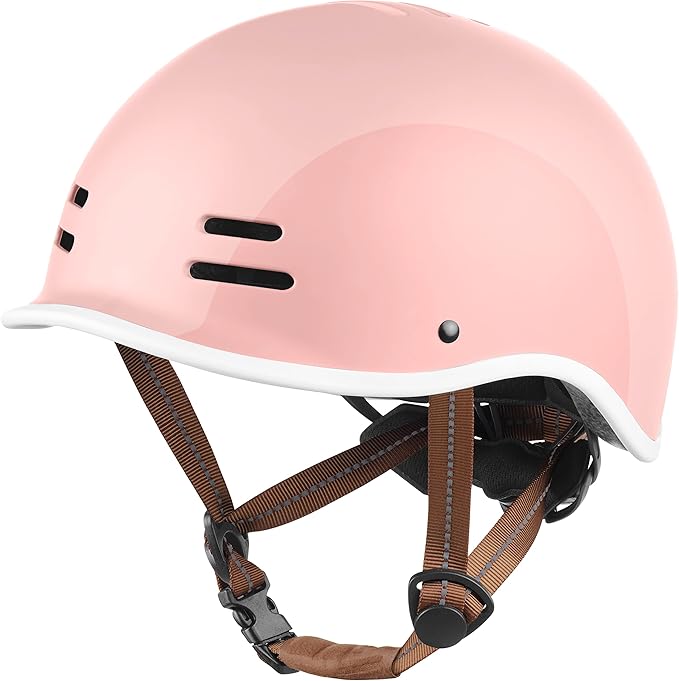 Retrospec Remi Kids Bike Helmet with Built-in Sun Visor - Adjustable Youth Safety Gear for Cycling, Skating & Scooters - 11 Air Vents, Washable Padding & Reflective Straps