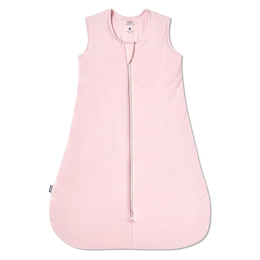 HALO SuperSoft Bamboo Wearable Blanket 1.5 TOG – Buttery Soft, Plush Baby Sleep Sack for Newborns, Infants & Toddlers, Hip-Healthy Design, Machine Washable, 18 – 24 Months, X-Large, Dusty Pink
