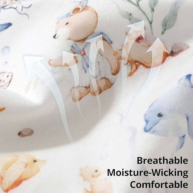 Baby Sleep Sack,0.5 TOG Self-Soothing Swaddle to Improve Sleep & Ease Startle Reflex, 100% Cotton & Breathable