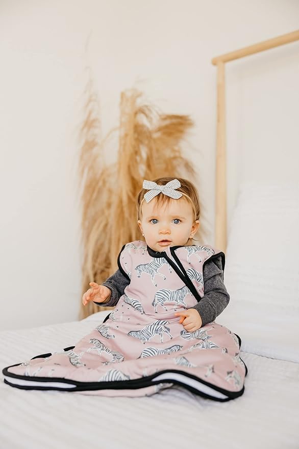 Copper Pearl Sleep Sack: Warm and Cozy Baby Bag in a Variety of Trendy Designs, Safe Alternative to Blankets, Sleeveless Baby Sleep Sack Swaddle Sizes Newborn to 24 Months - Zella