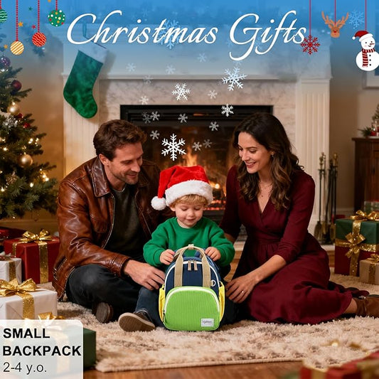 Bluboon Toddler Backpack for Girls Boys 2-4 Cute 12" Preschool Kindergarten Backpacks Kids Daycare Bags School Trave toddler boy christmas gifts for 2 3 4 year old boy
