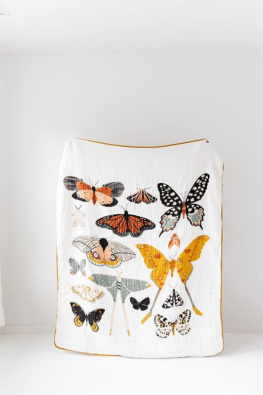 CLEMENTINE KIDS Twin Muslin Throw Blanket