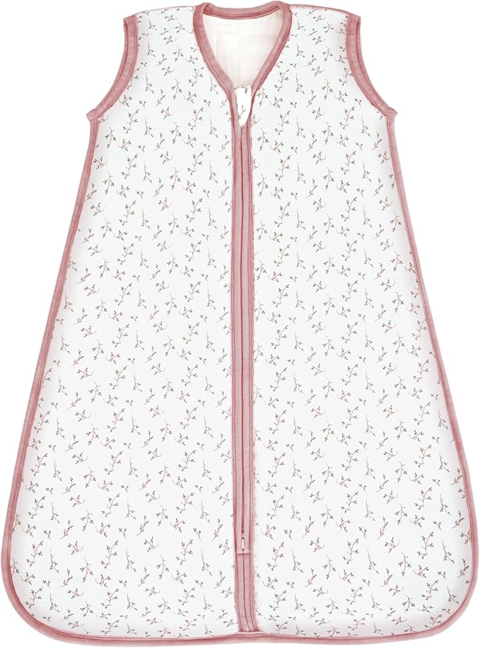 Baby Sleep Sack 0.5 TOG – Lightweight Quilted Sleeping Bag, Soft Breathable Wearable Blanket with 2-Way Zipper