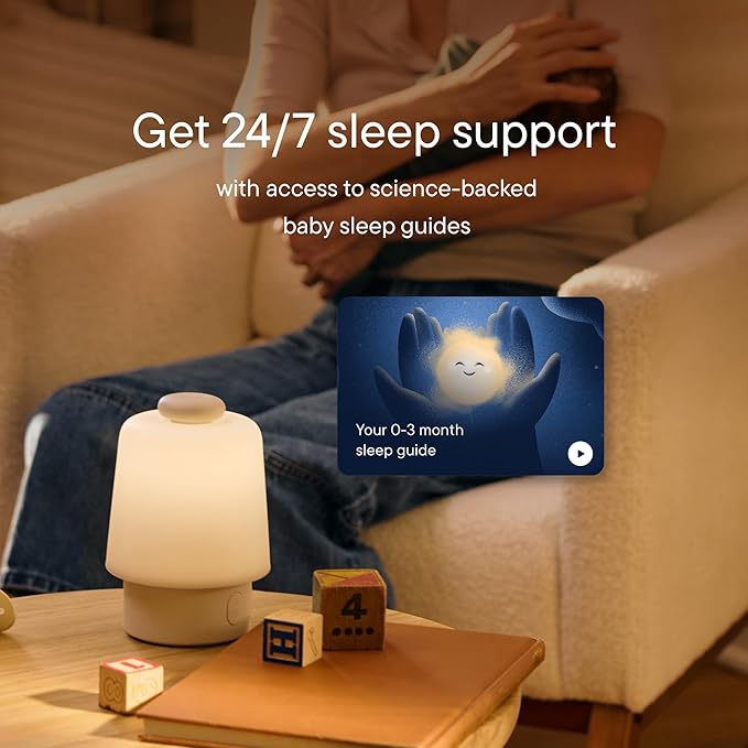 Hatch Baby Sound Machine, Night Light | Hatch Baby Model | Sleep Support | Registry Essential, Routine Builder, Time-to-Rise Alarm Clock, White Noise, Nursery Stories, Toddler Kids (Wi-Fi), Mint