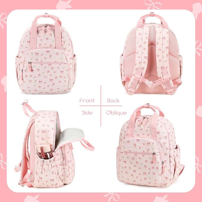 Bluboon Kids Backpack for Girls Boys 4-8 Cute 15" School Backpacks Preschool Kindergarten Bookbags Daycare Travel
