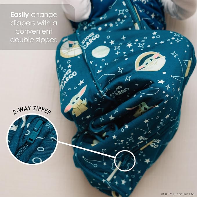 Milk Snob Disney Baby Sleeping Sack, Sleeveless Sleep Bag and Wearable Zip Up Blanket for Girl and Boy, Newborn Infant Shower