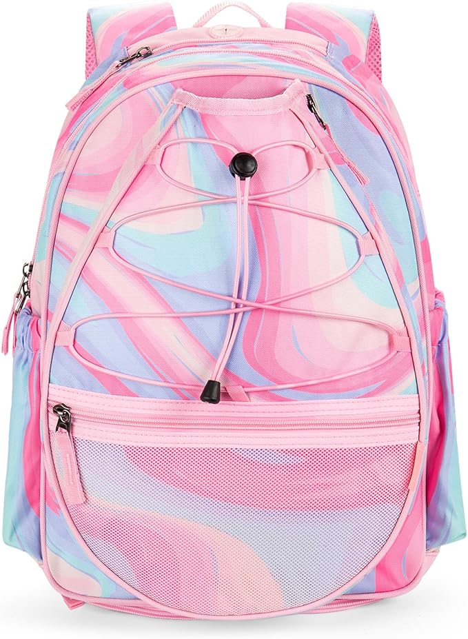 Choco Mocha Kids Tennis Bag Kids Tennis Backpack Youth & Junior Tennis Bag 16 Inch