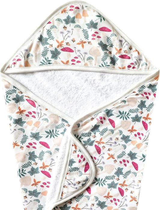 Copper Pearl Hooded Bath Towels Premium Knit/Terry Cloth Baby Towels with Hood, Pockets, and Cool Designs - Great to Gift and Make Bath Time Fun - Baby Bath Towel, Ivy