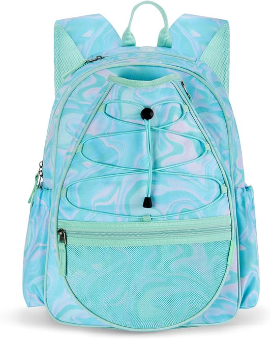 Choco Mocha Kids Tennis Bag Kids Tennis Backpack Youth & Junior Tennis Bag 16 Inch