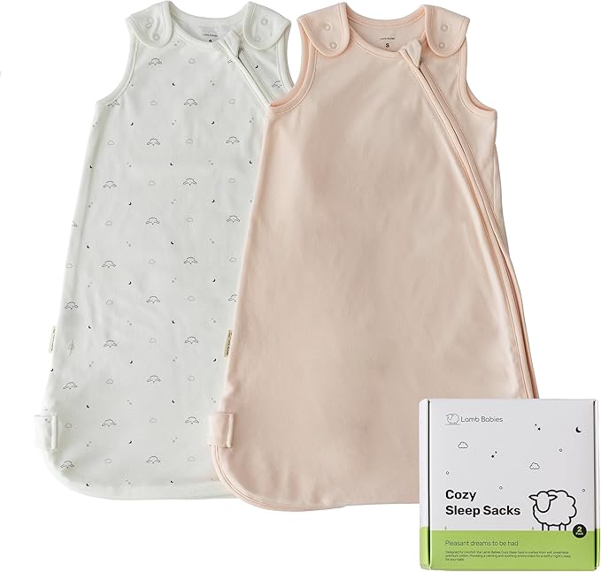 Cozy Cotton Baby Sleep Sack, Ultra-Soft Premium Warm Baby Sleep Sack for Restful Nights, Adorable Patterns