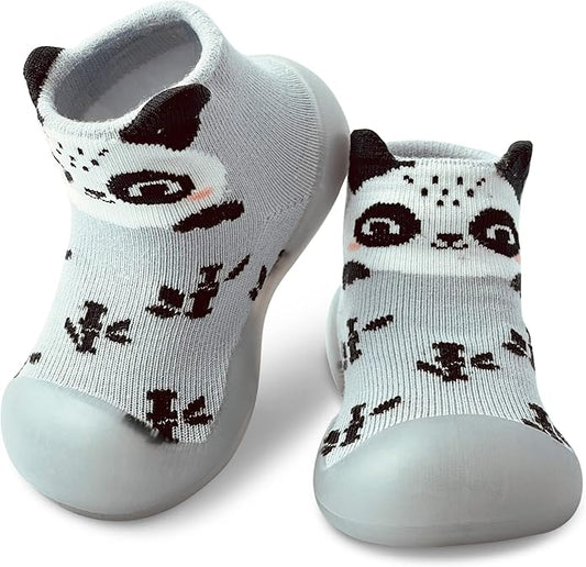 Baby Sock Shoes Boys Girls First Walking Shoes Non-Slip Slippers Soft Sole Sneakers Toddler Infant Babygirl
