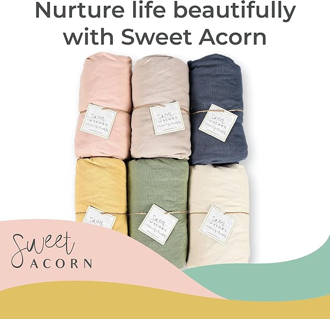 3 Piece Toddler Bedding Sets - Organic Cotton Jersey Knit - Fits Convertible Cribs and Mattresses - 9" x 28" x 52" - Salt White