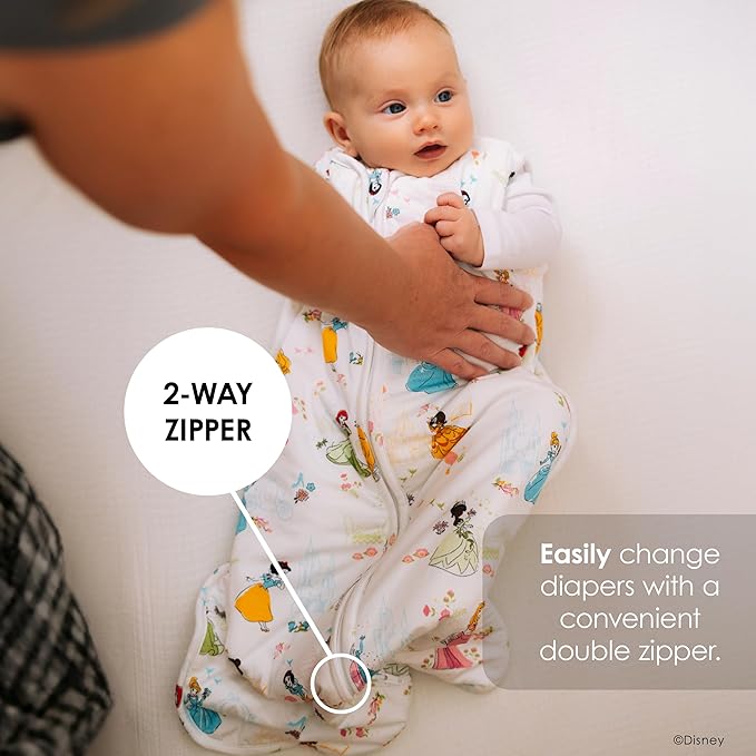Milk Snob Disney Baby Sleeping Sack, Sleeveless Sleep Bag and Wearable Zip Up Blanket for Girl and Boy, Newborn Infant Shower