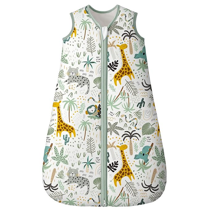 Yoofoss Baby Sleep Sack 18-24 Months, TOG 2.5 Baby Wearable Blanket with 2-Way Zipper, 100% Organic Cotton Fabric Winter Newborn Sleeping Sack, Warm Soft Comfy