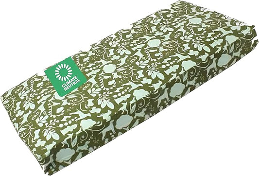 Molly Mutt Large Crib Mattress Cover - Amarillo by Morning Print - Measures 27”x52”x5”- 100% Cotton - Durable - Breathable - Sustainable - Machine Washable Dog Bed Cover