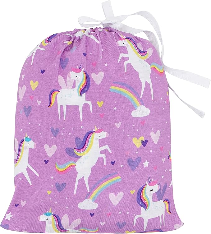 Little Sleepies Baby Crib Sheets, Buttery Soft Viscose from Bamboo Crib Sheets for Boys & Girls, Toddler Bed Sheet, Standard Crib Mattress Sheet, Super Stretchy & Elasticized (Sienna's Unicorns)