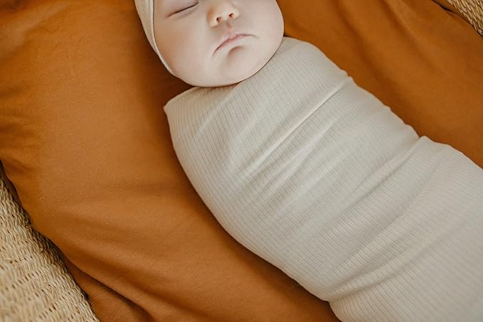 Copper Pearl Baby Swaddle Blanket - Premium Knit Baby Blanket, Large Soft Stretchy Receiving Blankets for Baby Boy and Girl, Swaddles for Newborn, Infant, and Toddler (Moonstone)