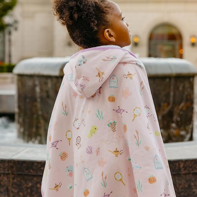 Copper Pearl Premium Big Kid Hooded Towel Enchanted Friends