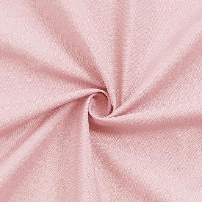 Wowelife Toddler Bedding Set, 4 Piece Toddler Bedding Soft and Breathable Crib Bedding Set, Includes Quilted Comforter, Flat Top Sheet, Fitted Sheet, Envelope Pillow Case for Boys and Girls, Pink