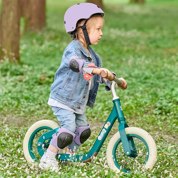 Adjustable Gradient Color Kids/Toddler Bike Helmet for 1-2-3-5-8-14 Years Boys Girls,Skateboard Helmet with Knee and Elbow Pads Wrist Guard Roller Skates,Cycling,Skating Scooter Longboard