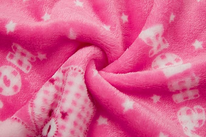 Toddler Robes Cute Pattern Bathrobe Unisex Kids Robe Baby Flannel Hoodie Pajamas Sleepwear