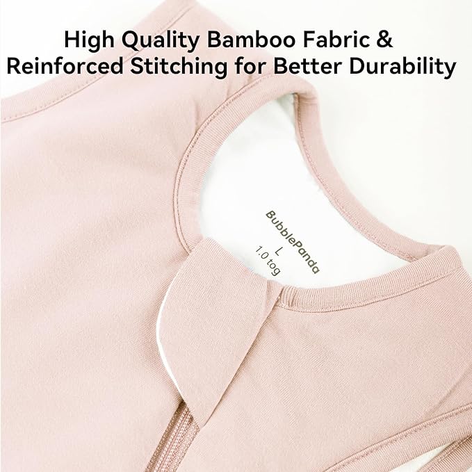 Rayon Made from Bamboo Sleep Sack 24-36 Months 2.5 Tog Winter Warm Ultra Soft Baby Wearable Blanket 3t Toddler Sleep Sack for Babies Unisex Girl Boy 2-Way Zipper Quilted Thick Baby Sleeping Bag