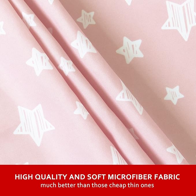 Bassinet Sheets Set 4 Pack for Baby Girl, Universal Fit for Oval, Hourglass and Rectangular Mattress, Pink
