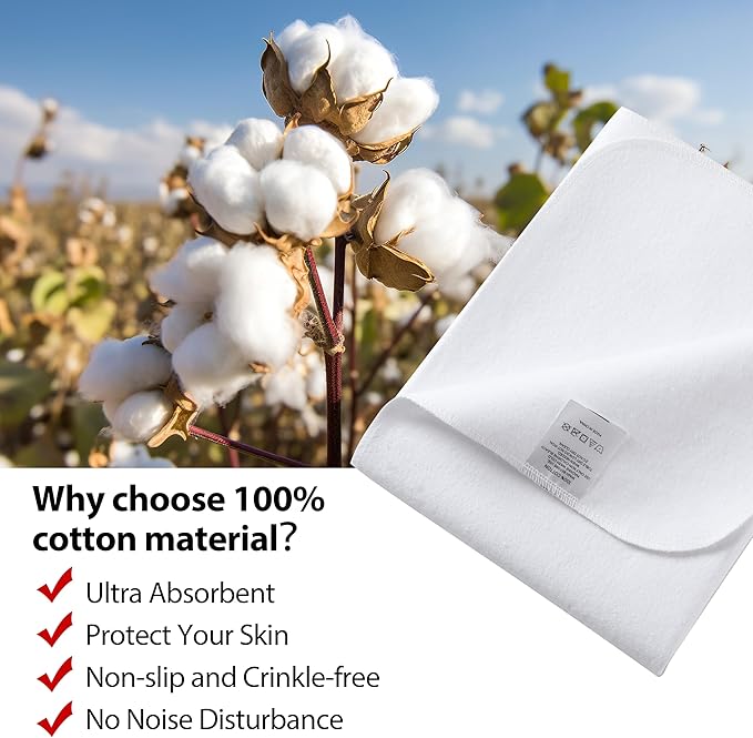 Mattress Protector,Flannel Cotton Underpads for Kids, Adults,Pets,Bed, Couch, Sofa, Floor,Home