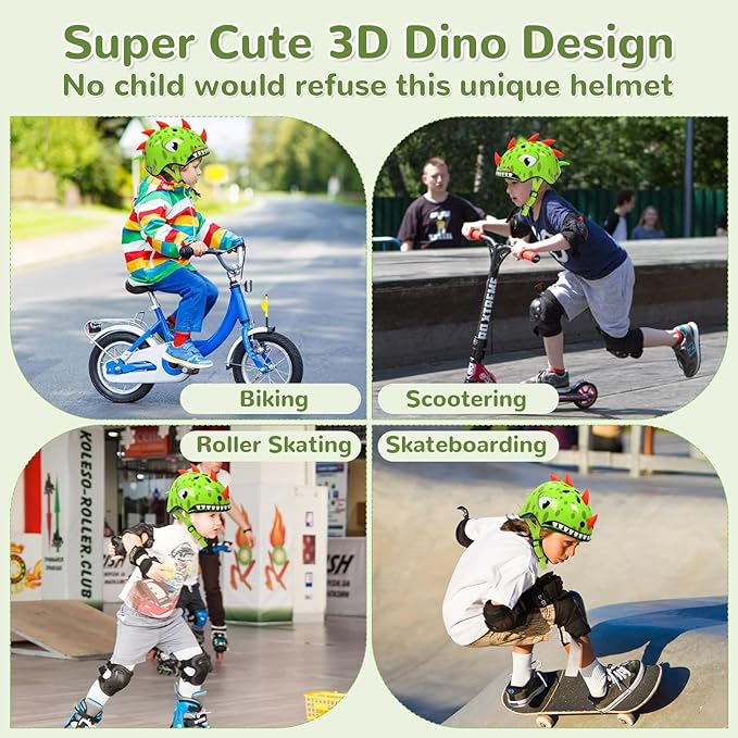 Toddler Helmets 2-4 Years, Lightweight Kids Bike Helmet for Year Boys Girls Multi-Sport Protection with 11 Vents, Child Toddler Bike Helmet for Bicycle Skateboard Scooter Roller