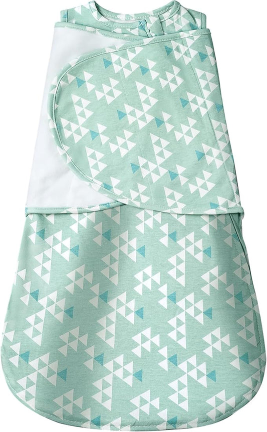 Sleepsack Swaddle,Sleep Sack 6-12 Months,Adjustable Wearable Transition Blanket,Miracle Swaddles for Babies Large,100% Cotton(Green)