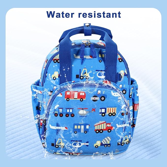 Bluboon Toddler Backpack for Girls Boys 2-4 Cute 12" Preschool Kindergarten Backpacks Kids Daycare Bags School Trave, toddler boy christmas gifts for 2 3 4 year old boy