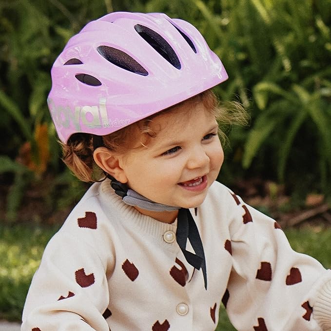 RoyalBaby Kids Helmet 0.47 lb Ultra-Lightweight & Adjustable for Ages 5-13 Years, Ideal for Cycling, Scooter, Balance Bike & More Sports, 4 Vibrant Colors Available