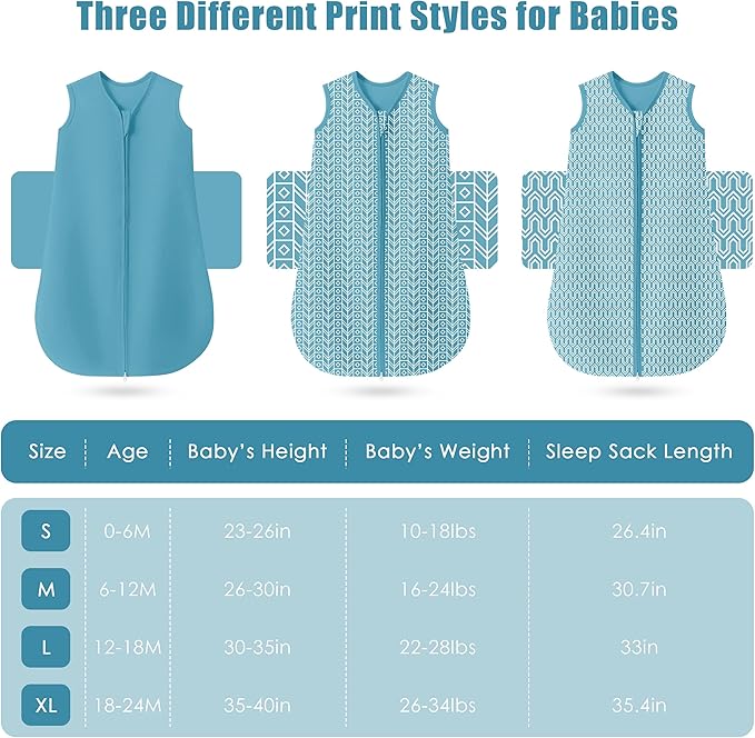 SWEET DOLPHIN Baby Sleep Sack - 100% Cotton