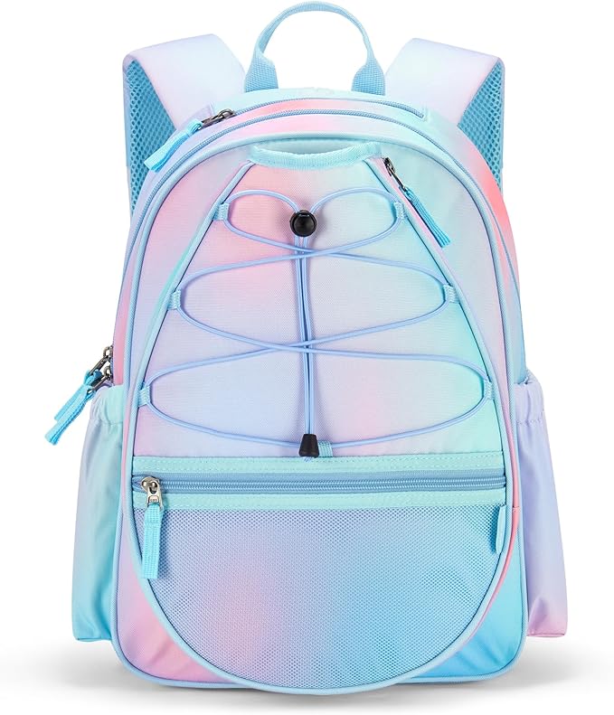 Choco Mocha Kids Tennis Bag Kids Tennis Backpack Youth & Junior Tennis Bag 16 Inch