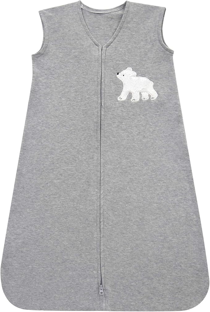 Lambs & Ivy Painted Forest 4-Piece Crib Bedding Set - Gray, Beige, White