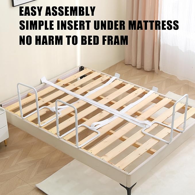 Bed Guard Rail for Toddlers, 78.7inch Foam Padded Toddler Bed Rails, Side Rails for Queen King Twin Full Size Bed, Bedrail for Toddler Safety