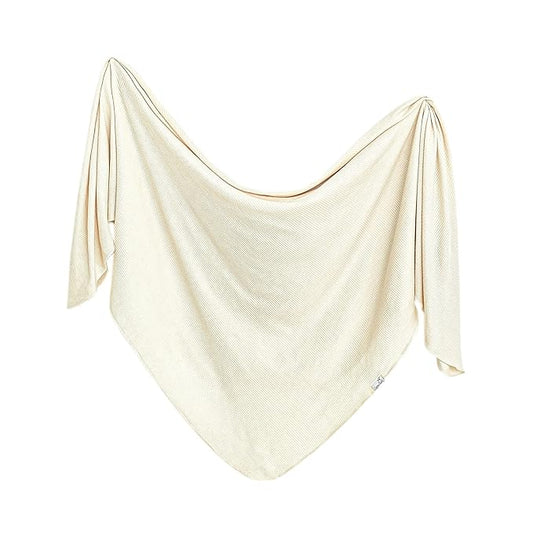 Copper Pearl Baby Swaddle Blanket - Premium Knit Baby Blanket, Large Soft Stretchy Receiving Blankets for Baby Boy and Girl, Swaddles for Newborn, Infant, and Toddler (Moonstone)