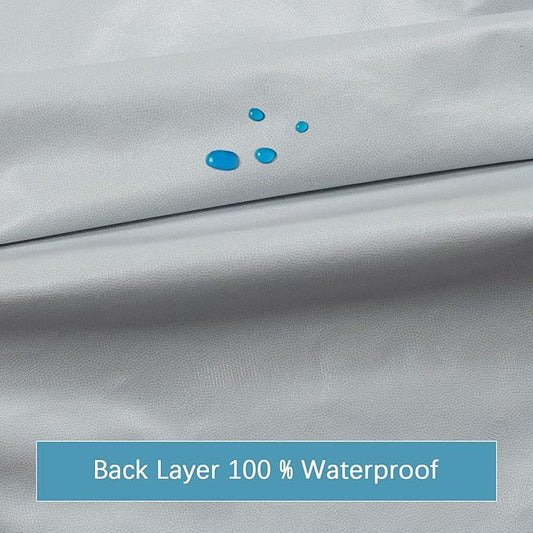King Mattress Protector Waterproof, Noiseless & Soft Coverage King Size Mattress Cover Fitted Sheets with Deep Pocket up to 14", Super Breathable & Easy Wash Mattress Protector